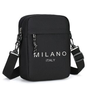 Sac bandoulière homme grand format en Oxford – Tendance, vertical et pratique au quotidien.