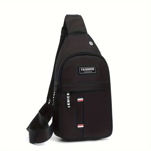 Sac à dos de randonnée et de voyage unisexe, léger et élégant. Conçu pour une épaule (bandoulière), il offre un espace de rangement pratique et neutre.