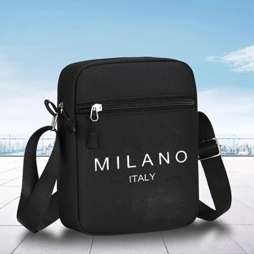 Sac à Poitrine Multifonctionnel "Milan" Design italien branché : Un imprimé unique au style résolument moderne, idéal pour les adolescents