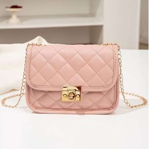 Nouveau Sac à Bandoulière Tendance Décontracté à la Mode pour Femme Lock Cover, Sac Polyvalent Simple pour Trajets Quotidiens, Vacances et Voyages