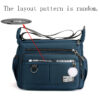 Ensemble 2 Pièces Sac Bandoulière Femme – Léger & Pratique Printemps-Été Fermeture éclair aléatoire