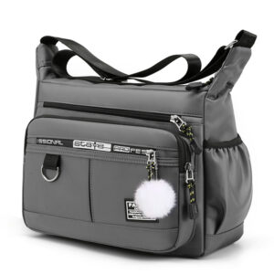Ensemble 2 Pièces Sac Bandoulière Femme – Léger & Pratique Printemps-Été Fermeture éclair aléatoire