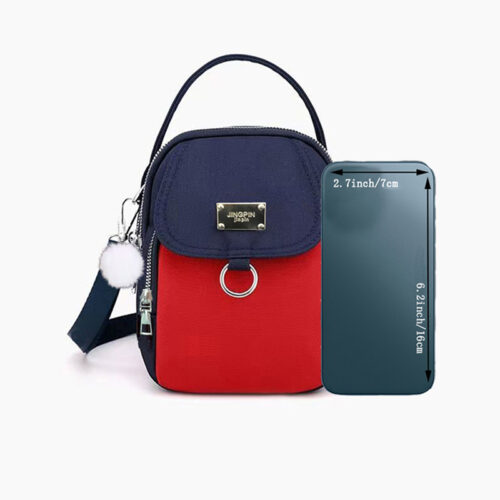 Apportez une touche de style décontracté et estival à votre collection avec ce lot de 2 pièces (comprenant un sac carré et son accessoire coordonné.