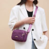 Sac Multicolore à Épaule pour Femme – Spacieux & Pratique pour l'Hiver [Fermeture éclair aléatoire