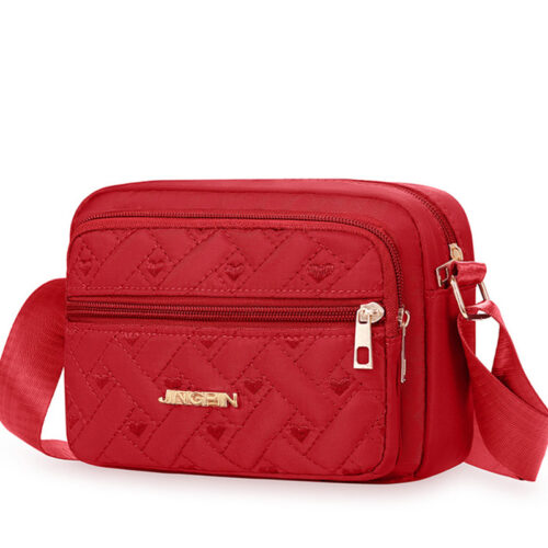 Sac Multicolore à Épaule pour Femme – Spacieux & Pratique pour l'Hiver [Fermeture éclair aléatoire