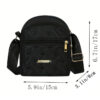 Sac bandoulière homme & femme (neutre et carré) Sac téléphone portable, Sac épaule et Sac à dos de sortie