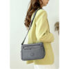 Sac Bandoulière Spacieux en Nylon Oxford L'allié chic et ultra-pratique des femmes et des mamans actives. Pensé pour les déplacements du quotidien ou les voyages.