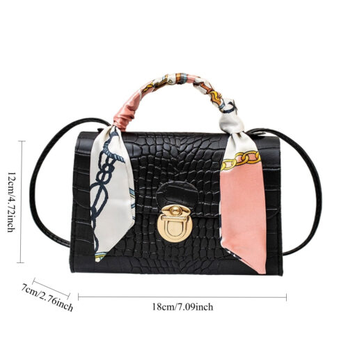 Sac Bandoulière 2026 Frais et Doux, Sac à Main pour Femmes, Commerce Extérieur, Motif Floral, Petit Sac Carré B2026 Frais et Doux, Sac Bandoulière pour Femmes, Commerce Extérieur, Motif Floral, Petit Sac Carré