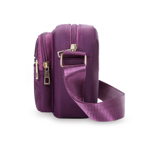 Sac Multicolore à Épaule pour Femme – Spacieux & Pratique pour l'Hiver [Fermeture éclair aléatoire