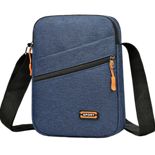 Léger, organisé et terriblement tendance. Ce sac bandoulière à poches zippées vous accompagne partout — école, voyages, sorties.