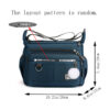 Ensemble 2 Pièces Sac Bandoulière Femme – Léger & Pratique Printemps-Été Fermeture éclair aléatoire