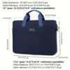 Sacoche Antichoc Okade T64 pour PC Portable 14 à 15,6 Pulses — Style Tendance & Grande Capacité