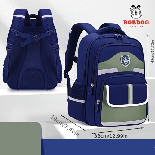Sac à dos universitaire léger multi-poches