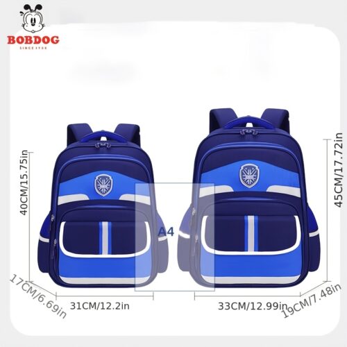 Sac à dos universitaire léger multi-poches