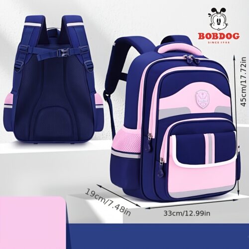 Sac à dos universitaire léger multi-poches