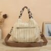 Style ethnique : sac à bandoulière ajustable, tissé à la main
