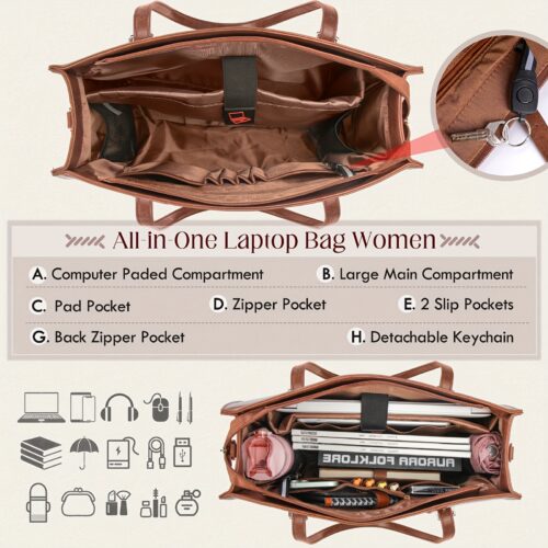 Sacoche pour femme 39,62 cm en cuir PU