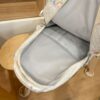 Sac à dos imprimé avec nœud & Sac cabas assorti