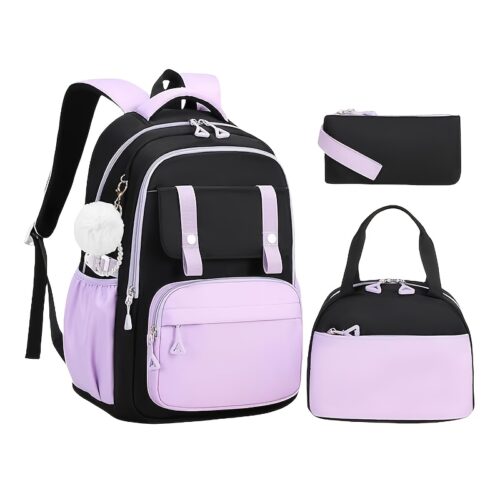Ensemble de 3 pièces : Sac à dos, sac à main et pochette