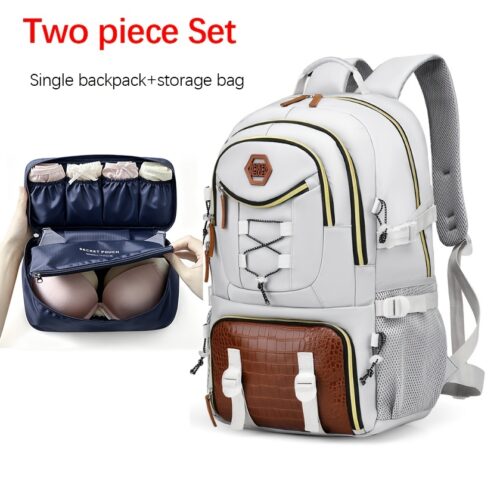 Sac à dos Oxford noir grande capacité Léger et résistant