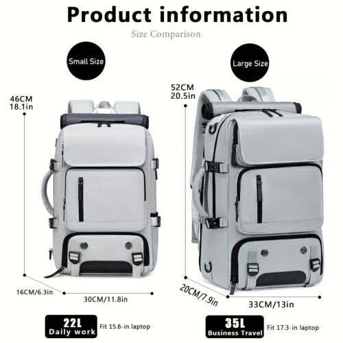 Sac à dos ordinateur multifonction Étanche et grand volume