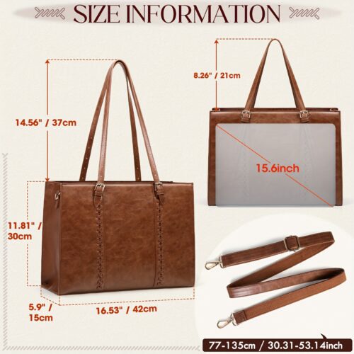 Sacoche pour femme 39,62 cm en cuir PU