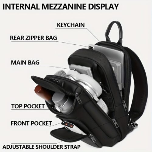 Sac Bandoulière Léger pour Homme Étui Tablette