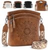 Sac bandoulière femme sculpté avec pampille exquise