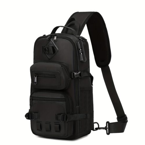 Sac bandoulière anti-vol grand format Poitrine & randonnée