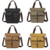 Sac Bandoulière Homme en Toile pour PC Portable