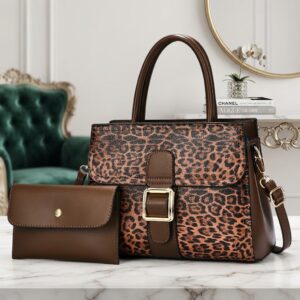 Ensemble de sac à main 2 en 1 pour femme, style rétro