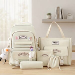 Ensemble sac à dos fille couleur unie Sac grand format