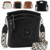 Sac bandoulière femme sculpté avec pampille exquise