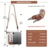 Sac messager voyage femme grand format