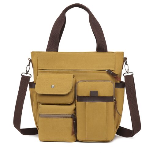 Sac Bandoulière Homme en Toile pour PC Portable