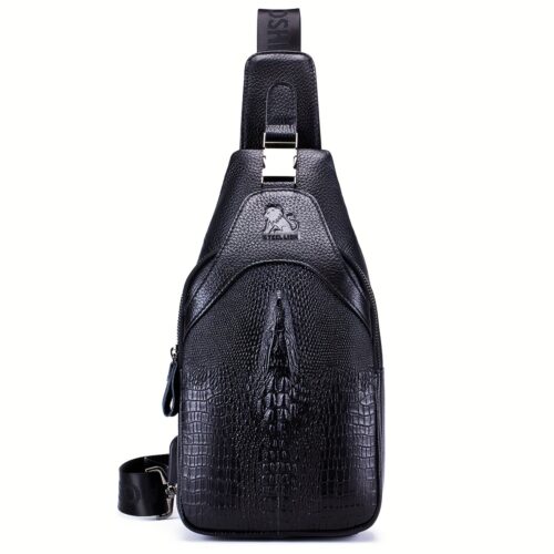 Sac bandoulière et sac à dos homme en cuir pleine fleur