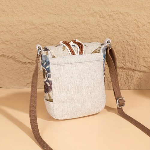 Sac Bandoulière Bohème Tissé à la Main Style Ethnique