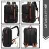 Sac à dos et bandoulière convertible 3-en-1 pour homme