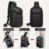 Sac Bandoulière Léger pour Homme Étui Tablette
