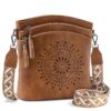 Sac bandoulière femme sculpté avec pampille exquise