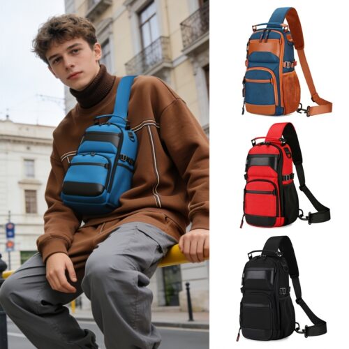 Sac de poitrine & bandoulière homme