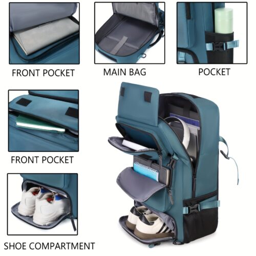 Sac à dos de Voyage Homme Compartiment Ordinateur