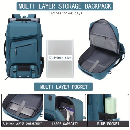 Sac à dos de Voyage Homme Compartiment Ordinateur