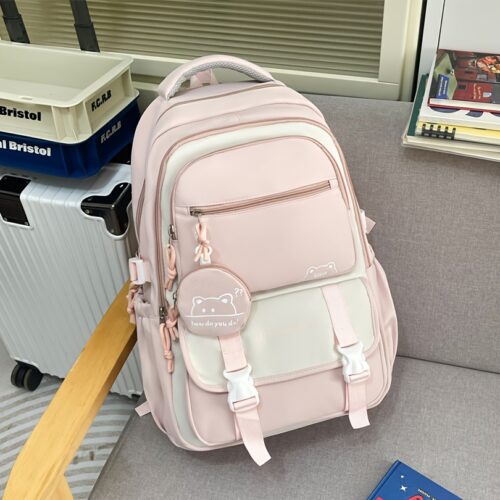Sac à Dos Tendance en Nylon Léger et Spacieux