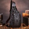 Sac bandoulière et sac à dos homme en cuir pleine fleur