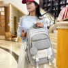 Sac à Dos Tendance en Nylon Léger et Spacieux