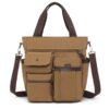 Sac Bandoulière Homme en Toile pour PC Portable