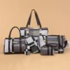 Ensemble 6 pièces sac à main et bandoulière
