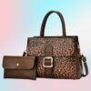 Ensemble de sac à main 2 en 1 pour femme, style rétro
