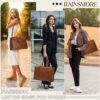 Sacoche pour femme 39,62 cm en cuir PU